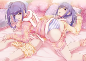 Page 7 of Iya na Kao Sarenagara Opantsu Misete Moraitai Facial cumshot on twin sisters 5 - preview thumbnail
