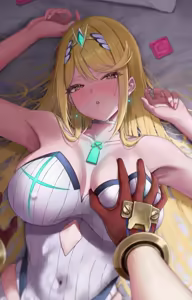 Page 168 of Xenoblade - Rex, Pyra, Mythra and Nia - preview thumbnail