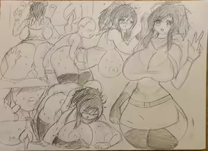 Page 158 of Senran Kagura Fan arts - preview thumbnail