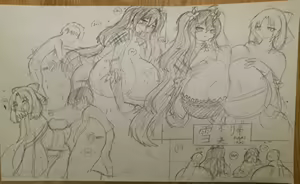 Page 189 of Senran Kagura Fan arts - preview thumbnail