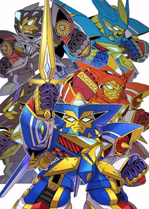 @nakanohaito -  Super Robot Wars Artwork - hentai manga cover image