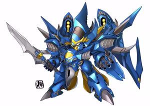 Page 21 of @nakanohaito -  Super Robot Wars Artwork - preview thumbnail