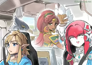 Page 22 of Zelda art - 松本痙  @keirenkun - preview thumbnail