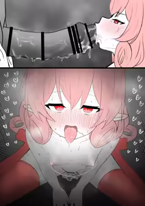 Page 17 of 精飲しないと頭がオカシクなる調教済みネネカさん - preview thumbnail