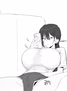 누나가 가슴축소수술 고민하는망가.manhwa - hentai manga cover image