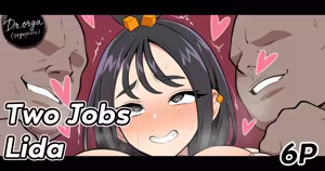 Two Jobs Lida - hentai manga cover image