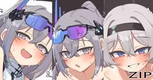 銀狼とホタルと…… - hentai manga cover image