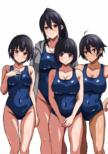 Page 2 of 種付けおじさんが行く プールの授業に侵入！スク水女子と汗だくでエッチ - preview thumbnail