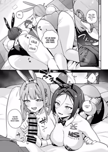Page 8 of [Wakuwaku Nyuugyou (Machida Poyo) Exotic Bunny Night (Goddess of Victory: Nikke) [English] [Nocturnal Yuri R-18] [Digital] - preview thumbnail