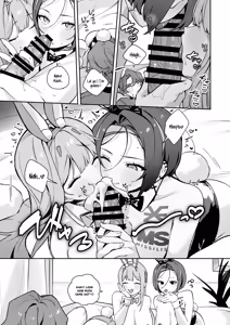 Page 10 of [Wakuwaku Nyuugyou (Machida Poyo) Exotic Bunny Night (Goddess of Victory: Nikke) [English] [Nocturnal Yuri R-18] [Digital] - preview thumbnail