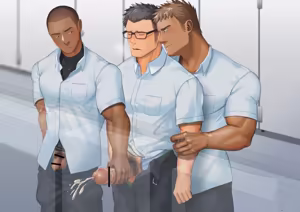 Page 11 of The man with glasses is unexpectedly big cocks - preview thumbnail