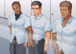 Page 9 of The man with glasses is unexpectedly big cocks - preview thumbnail