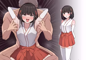 Page 6 of EX巫女バイト＋全裸差分 - preview thumbnail