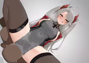 プリンツ・オイゲンに顔面騎乗してもらう絵 - hentai manga cover image