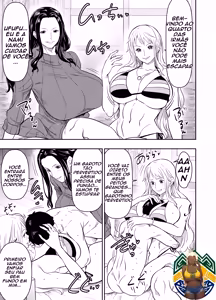 Request Itadaita Mono desu | Per Request - Nami & Nico Robin - hentai manga cover image