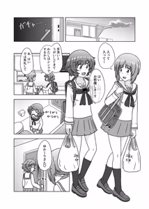 Miho/Yukari yuri erotic manga: "Nothing but Fun Times" - hentai manga cover image
