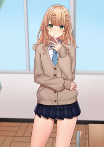 Page 21 of 制服Idi◯sと透視メガネ - preview thumbnail