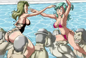 Page 40 of Porori! Mizugi Hagi Gibasen Dragon Beach! XXX - preview thumbnail