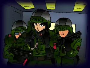 Page 79 of 特警第三小隊隊長拉致拘束編 - preview thumbnail