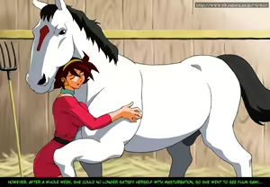 Page 3 of Uma to Yokkyuu Fuman Tsuma | Sexual Frustration With a Horse - preview thumbnail
