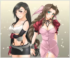Page 38 of FF7 -Moshimo T○fa & A○rith ga Co○neo no Mise no Fuuzokujou Dattara- - preview thumbnail