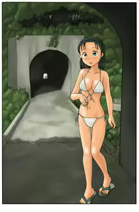 Tunnel no Aida ni - hentai manga cover image