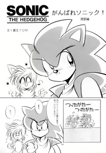 Do Your Best, Sonic! - hentai manga cover image