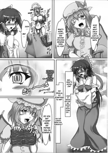 Page 10 of Sakuya to Reimu no Bondage de ikou!! - preview thumbnail