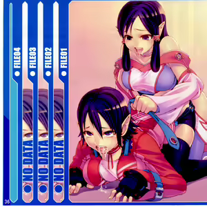 Page 36 of CyoCyo's illustration 01 - preview thumbnail