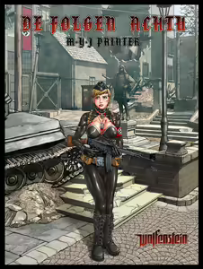 Page 16 of Nazi girl with STG-44 & bondage - preview thumbnail