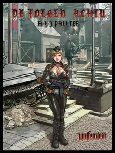Page 17 of Nazi girl with STG-44 & bondage - preview thumbnail