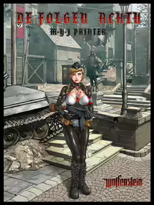 Page 18 of Nazi girl with STG-44 & bondage - preview thumbnail