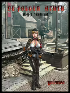 Page 19 of Nazi girl with STG-44 & bondage - preview thumbnail