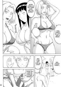 Page 3 of Tsunade no Insuiyoku | Tsunade's Obscene Beach - preview thumbnail