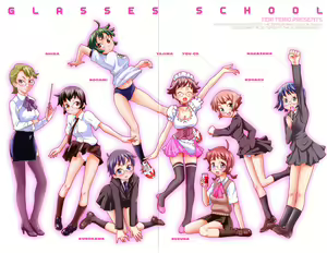 Page 7 of Megane Gakkou - Glasses School - preview thumbnail