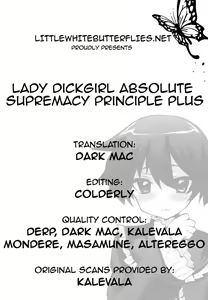 Page 3 of Futanari Ojousama Zettai Shijou Shugi PLUS | The Dickgirl Princess's Absolute Supremacy Doctrine PLUS - preview thumbnail