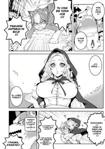 Page 3 of Dounen Hakai ~Ookina Akazukin & Chiisaki Ookami~ - Big Red Riding Hood and the little wolf. | Caperucita Roja - preview thumbnail