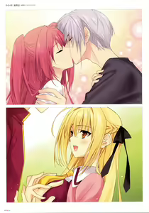 Page 56 of Suzuhira Hiro R.G.B! Illustrations - preview thumbnail