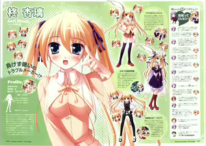 Page 47 of Happiness! Visual Fanbook - preview thumbnail