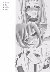 Page 2 of Hyaku no yoru to rousoku to neko no o - preview thumbnail