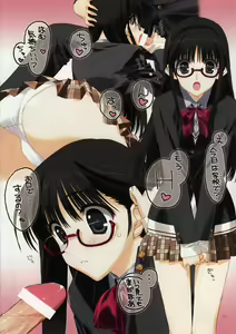 Page 3 of Kurokami x Megane x Seifuku x Shoujo - preview thumbnail
