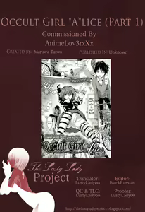Page 25 of Shoujo Shinpigaku Alice | Occult Girl Alice - preview thumbnail