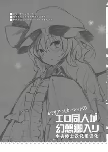 Page 3 of Remilia Scarlet no Ero Doujin ga Gensoukyou Iri - preview thumbnail