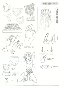 Page 107 of How to draw girls 2 - preview thumbnail