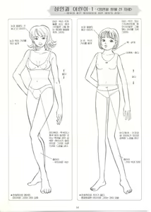 Page 15 of How to draw girls 2 - preview thumbnail