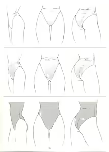 Page 34 of How to draw girls 2 - preview thumbnail