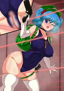 Page 228 of Tokushu Kousakuin Kawashiro Nitori ~Ubu na Kaiketsu Shoujo ga Sei Gangu ni Naru made Kaihatsu sare chau!~ - preview thumbnail