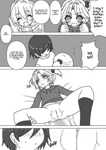 Page 3 of Mei to Omutsu to Imouto ni Sareta Boku | My Niece, Diaper, and I Became a Little Sister - preview thumbnail