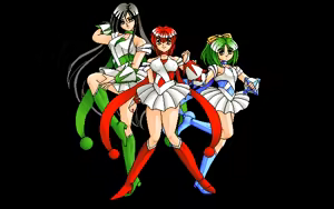 Page 56 of Dennou Sentai Lavian Three - preview thumbnail
