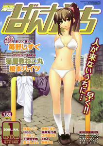 Manga Bangaichi 2008-01 — hentai manga cover on Fhentai